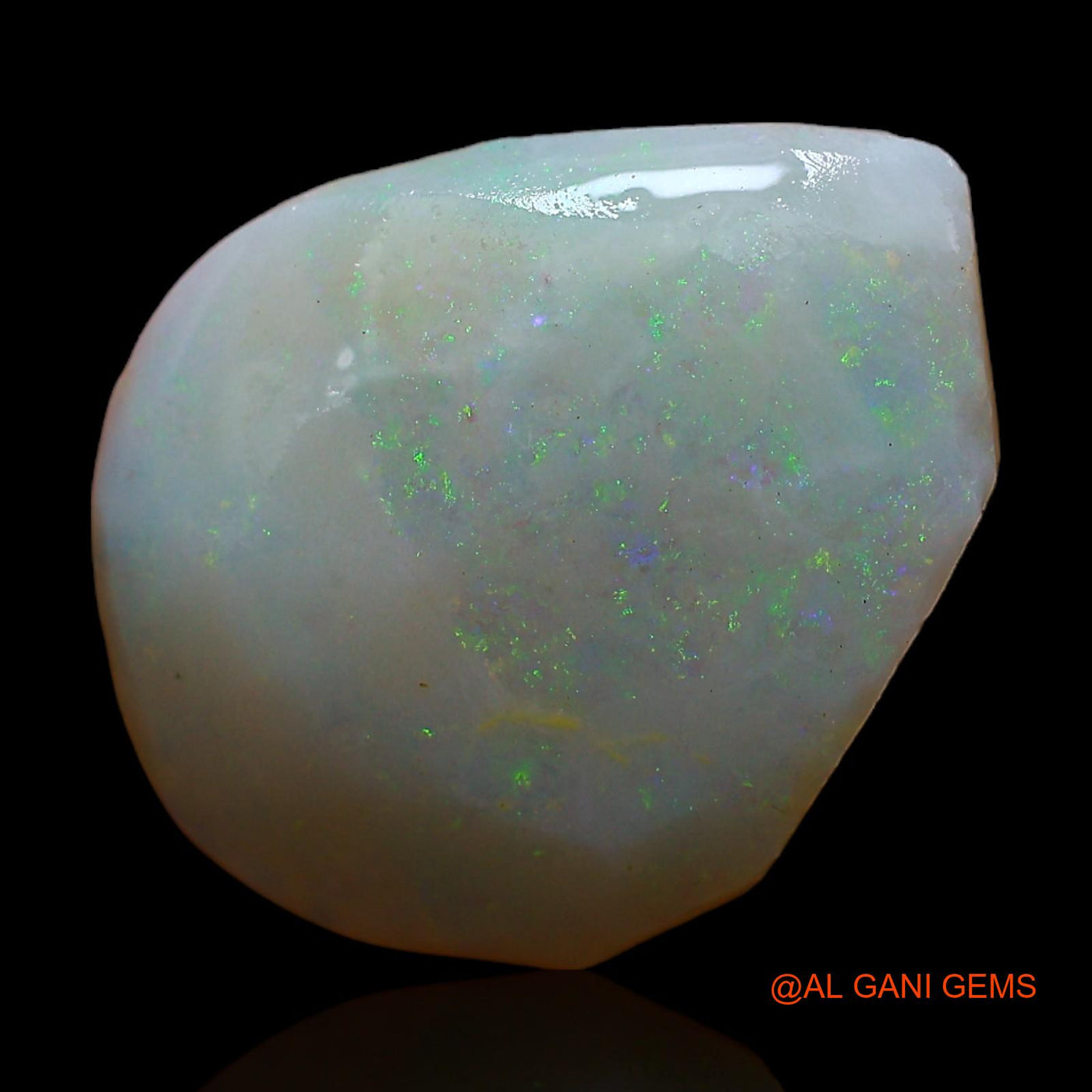 Natural Untreated Fire Opal Loose Gemstone Fancy Rough From Australia 4.00 Cts 16x13x3 mm RC-702