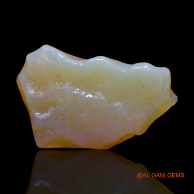 Natural Fire Opal Gemstone 4.00 Cts Loose Fancy Rough From Australia 16x11x4 mm RC-705