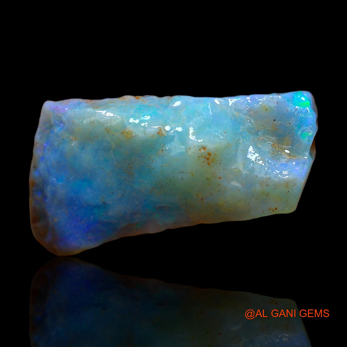 4.00 Cts Unheated Australian Fire Opal Loose Gemstone Fancy Rough Natural 15x9x5 mm RC-706