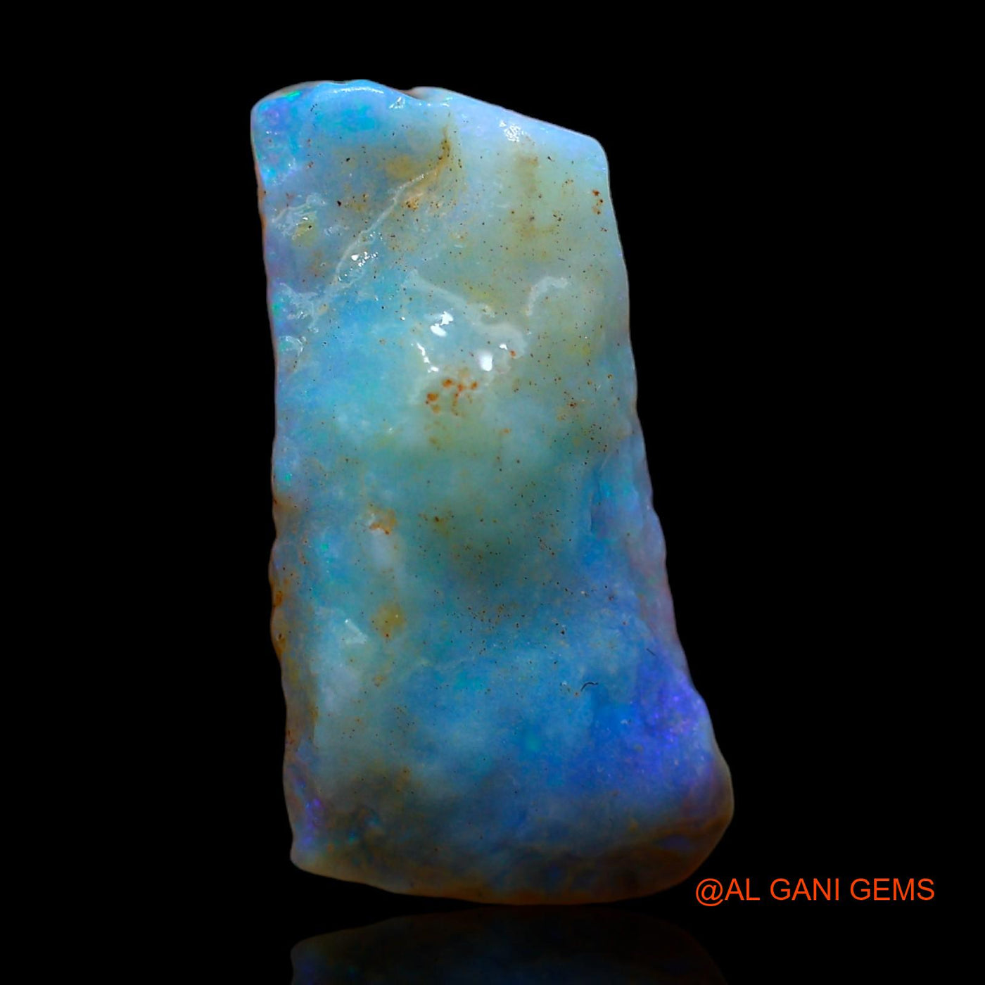 4.00 Cts Unheated Australian Fire Opal Loose Gemstone Fancy Rough Natural 15x9x5 mm RC-706