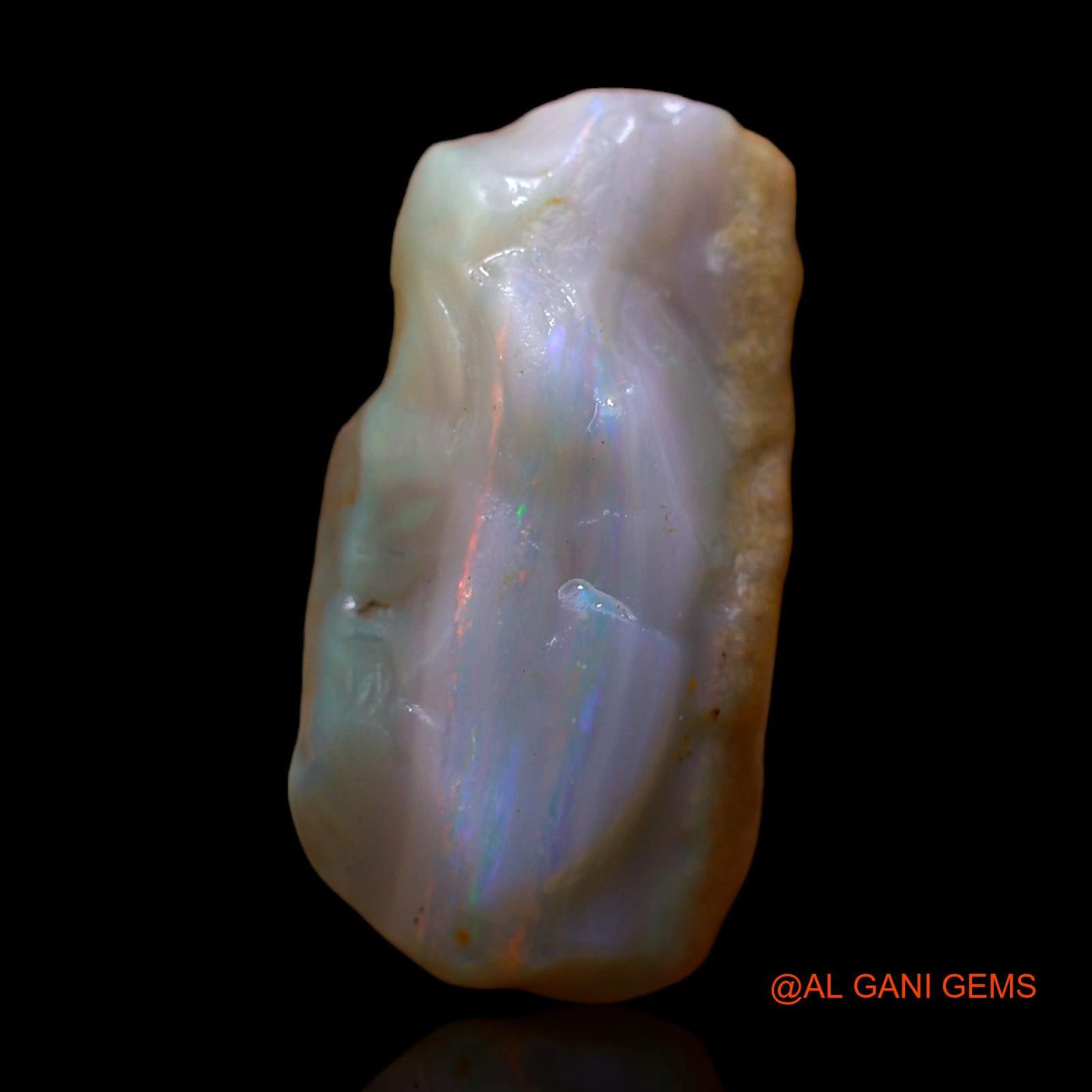 6.00 Cts Unheated Australian Fire Opal Loose Gemstone Fancy Rough Natural 16x8x8 mm RC-707