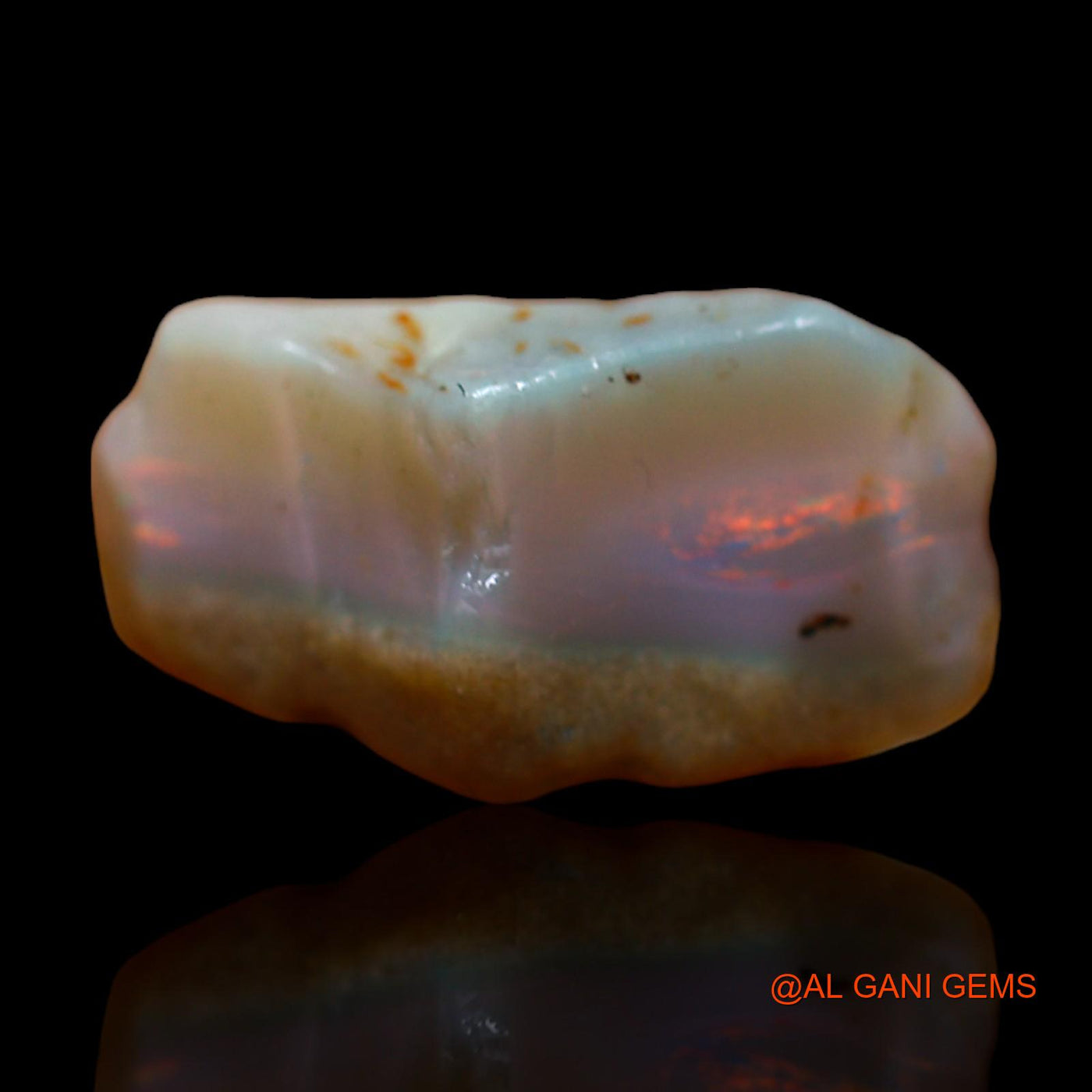 6.00 Cts Unheated Australian Fire Opal Loose Gemstone Fancy Rough Natural 16x8x8 mm RC-707