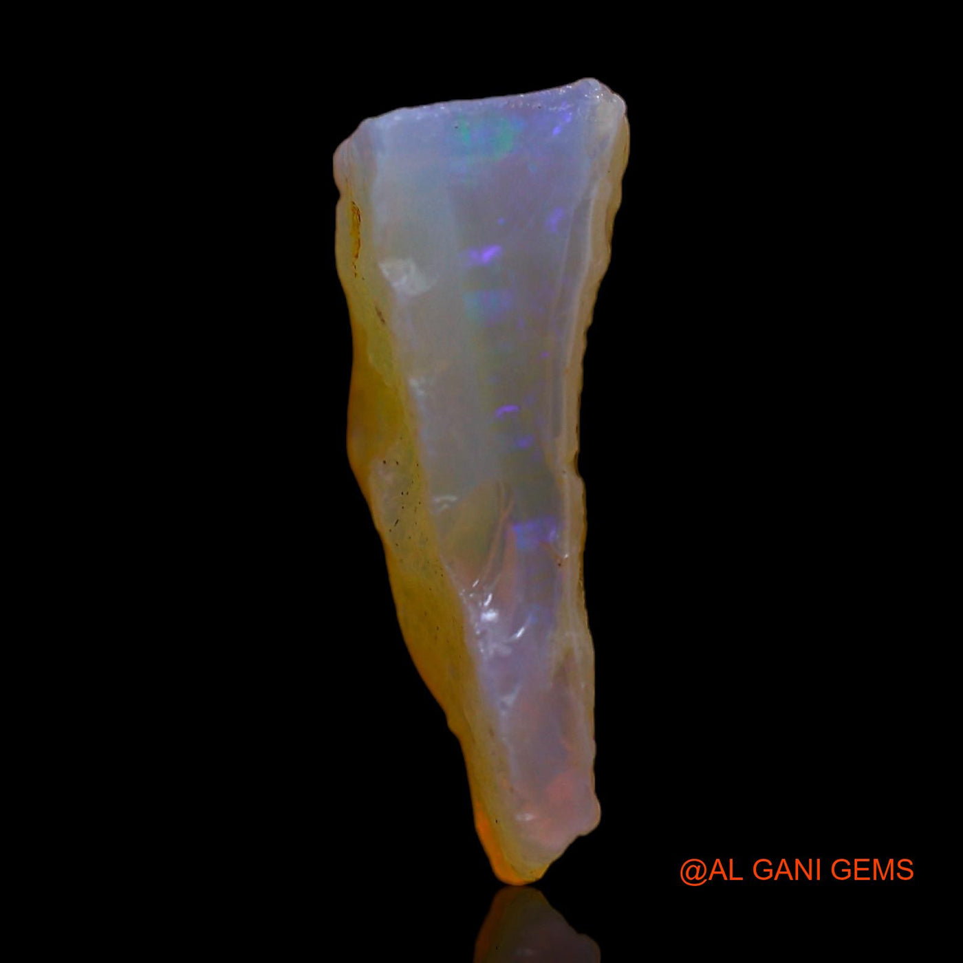 5.00 Cts Unheated Australian Fire Opal Loose Gemstone Fancy Rough Natural 16x9x6 mm RC-709