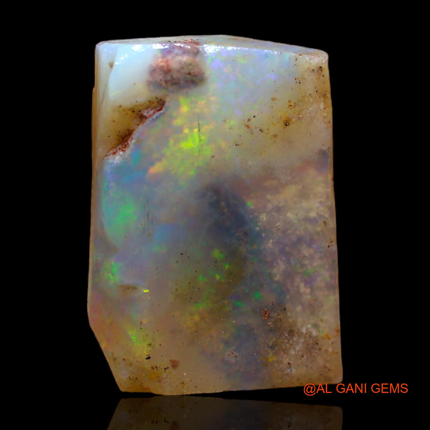 10.00 Cts Natural Australian Fire Opal Loose Gemstone Fancy Rough 17x12x6 mm RC-70