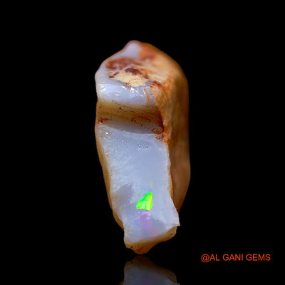 Natural Untreated Fire Opal Loose Gemstone Fancy Rough From Australia 6.00 Cts 13x12x7 mm RC-710