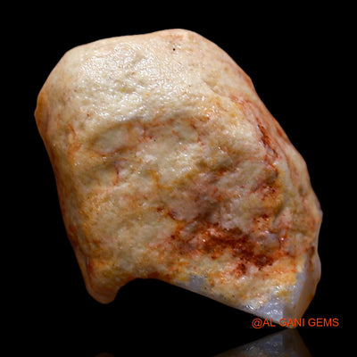 Natural Untreated Fire Opal Loose Gemstone Fancy Rough From Australia 6.00 Cts 13x12x7 mm RC-710