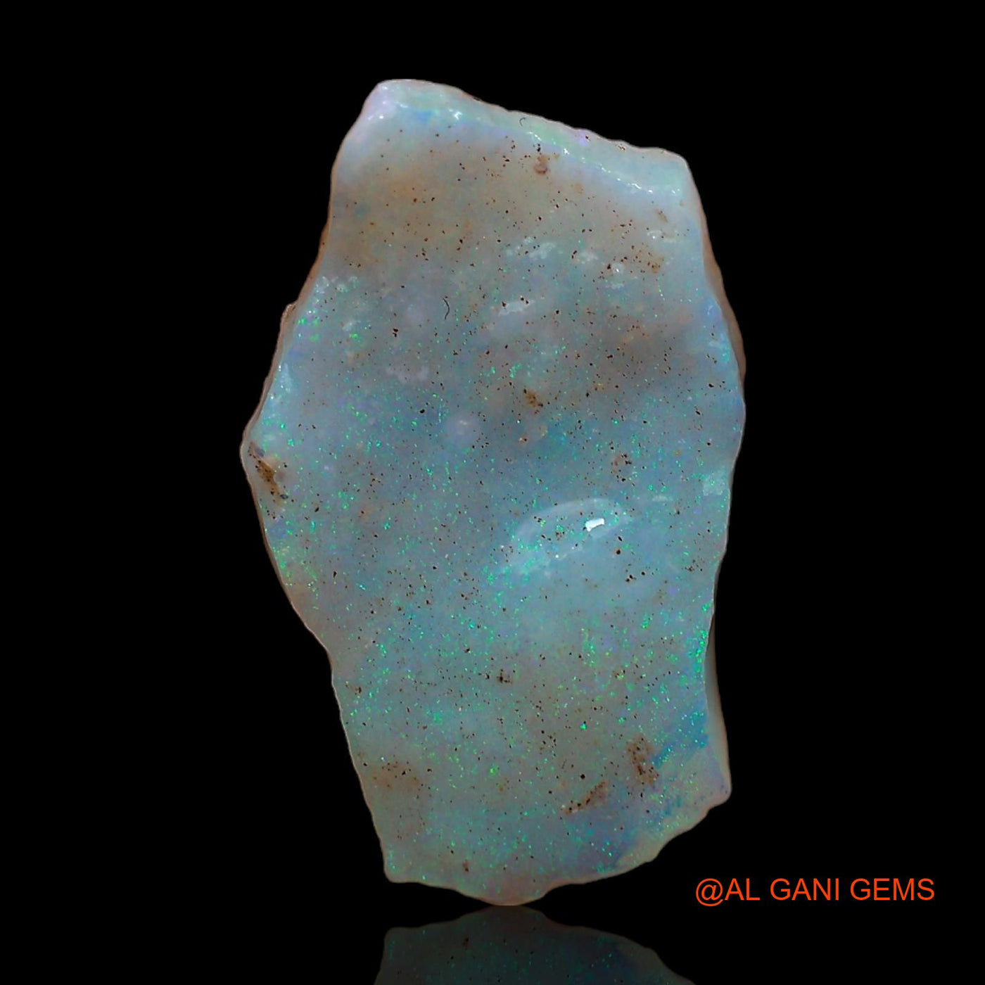3.00 Cts Unheated Australian Fire Opal Loose Gemstone Fancy Rough Natural 17x10x3 mm RC-713