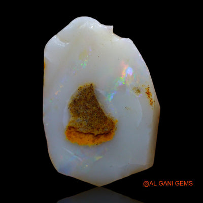 7.00 Cts Natural Australian Fire Opal Fancy Rough Loose Gemstone For Jewelry 21x14x3 mm RC-71