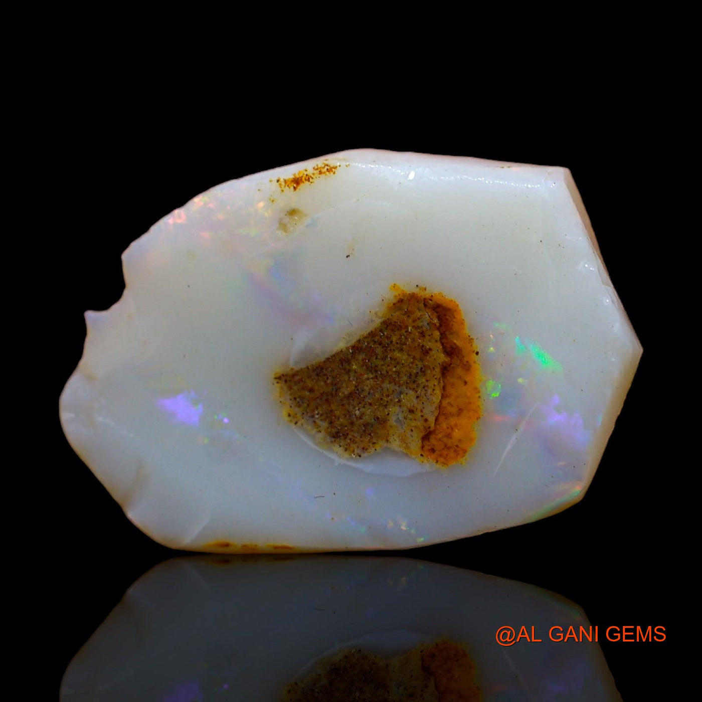 7.00 Cts Natural Australian Fire Opal Fancy Rough Loose Gemstone For Jewelry 21x14x3 mm RC-71