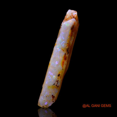 Natural Untreated Fire Opal Loose Gemstone Fancy Rough From Australia 7.00 Cts 23x11x4 mm RC-72