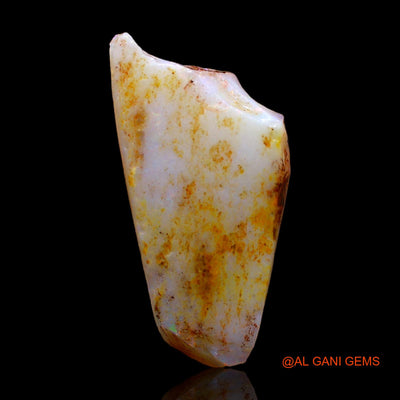 Natural Untreated Fire Opal Loose Gemstone Fancy Rough From Australia 7.00 Cts 23x11x4 mm RC-72