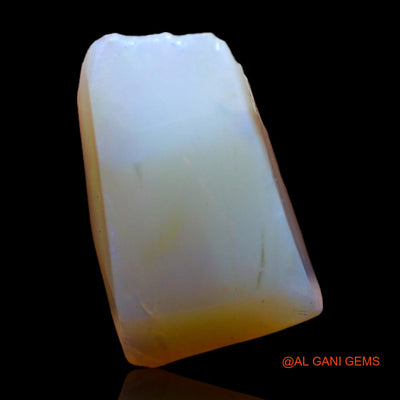 Natural Fire Opal Gemstone 3.00 Cts Loose Fancy Rough From Australia 14x9x4 mm RC-730