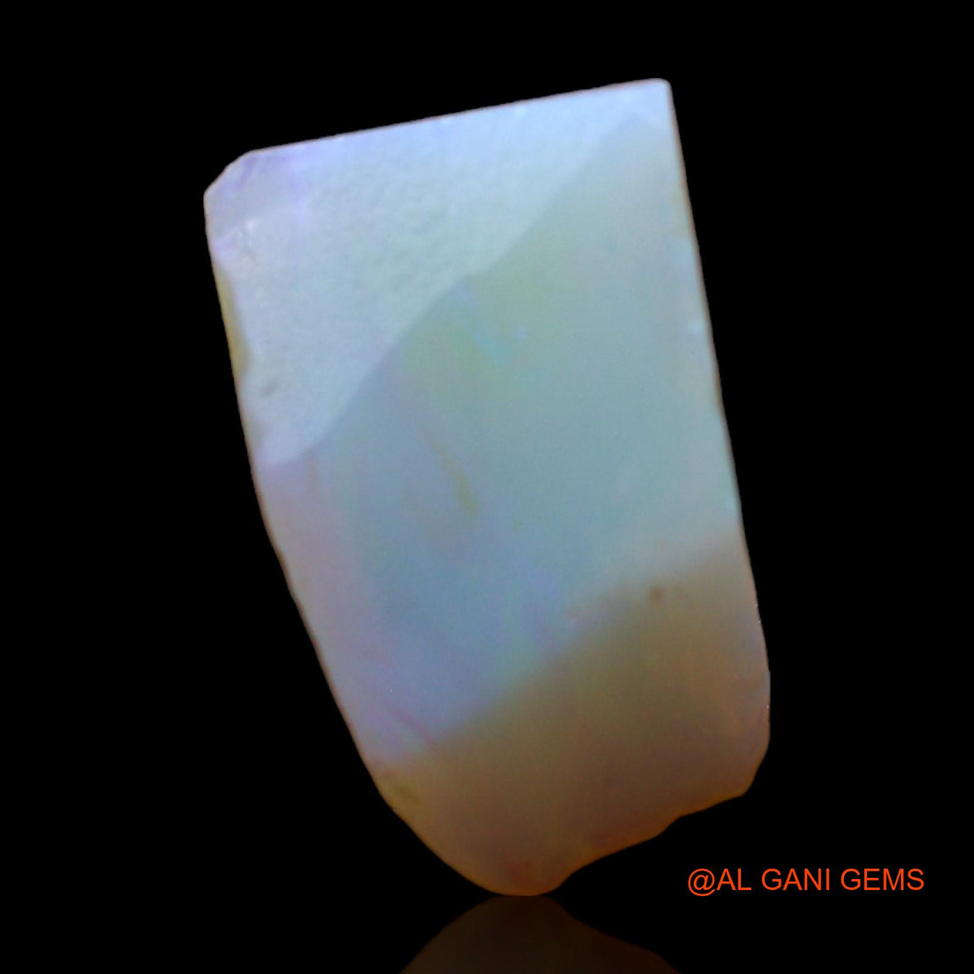 Natural Fire Opal Gemstone 3.00 Cts Loose Fancy Rough From Australia 14x9x4 mm RC-730