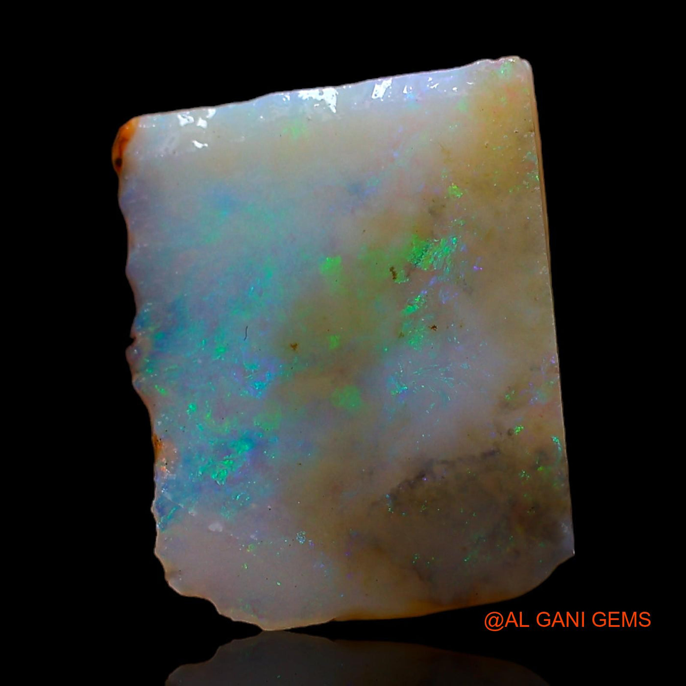 2.00 Cts Natural Australian Fire Opal Loose Gemstone Fancy Rough 13x10x3 mm RC-731
