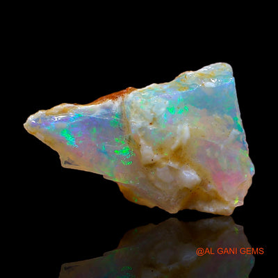 4.00 Cts Natural Australian Fire Opal Loose Gemstone Fancy Rough 14x10x4 mm RC-732