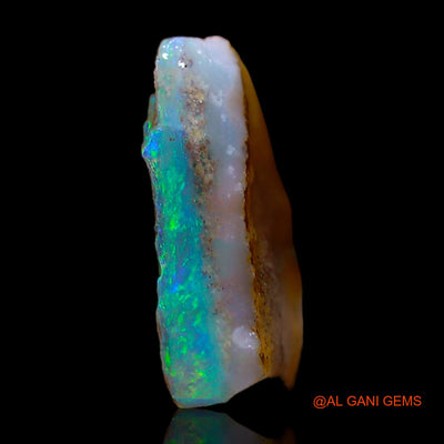 2.00 Cts Natural Australian Fire Opal Loose Gemstone Fancy Rough 13x13x5 mm RC-733
