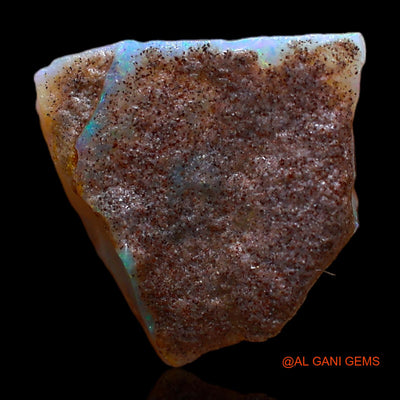 2.00 Cts Natural Australian Fire Opal Loose Gemstone Fancy Rough 13x13x5 mm RC-733