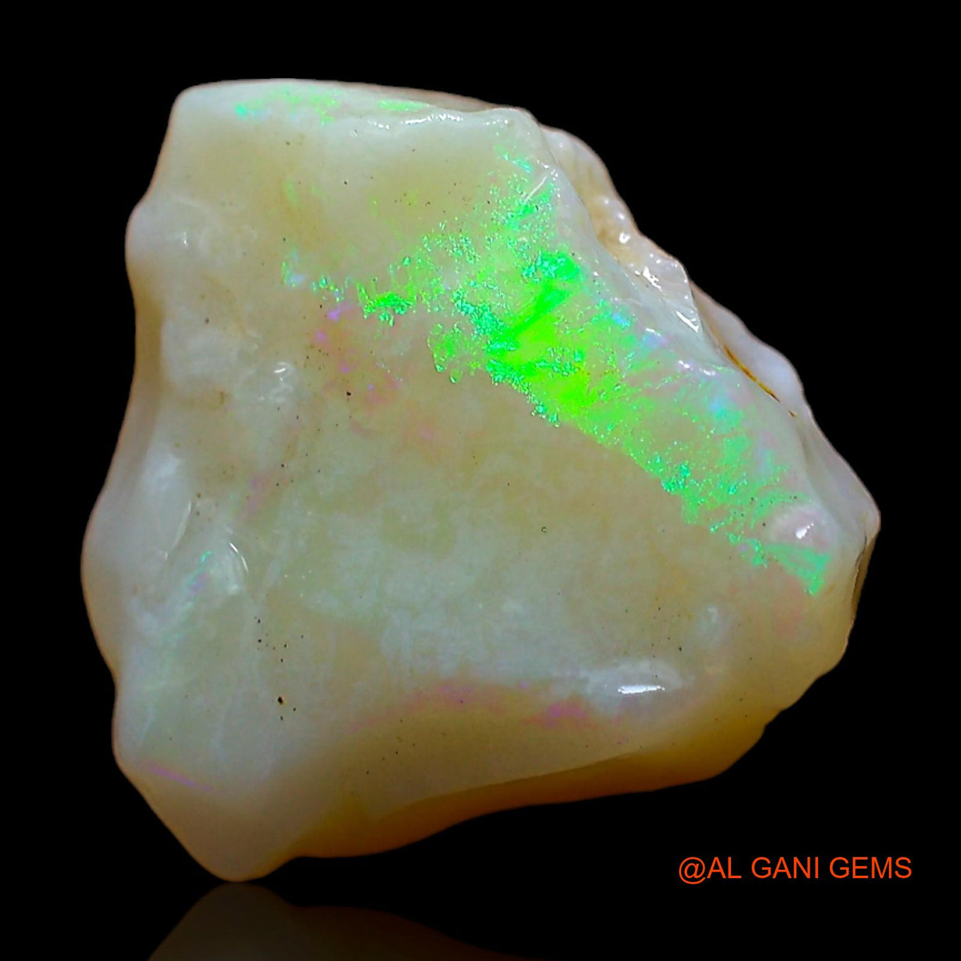 3.00 Cts Natural Australian Fire Opal Loose Gemstone Fancy Rough 13x13x5 mm RC-735