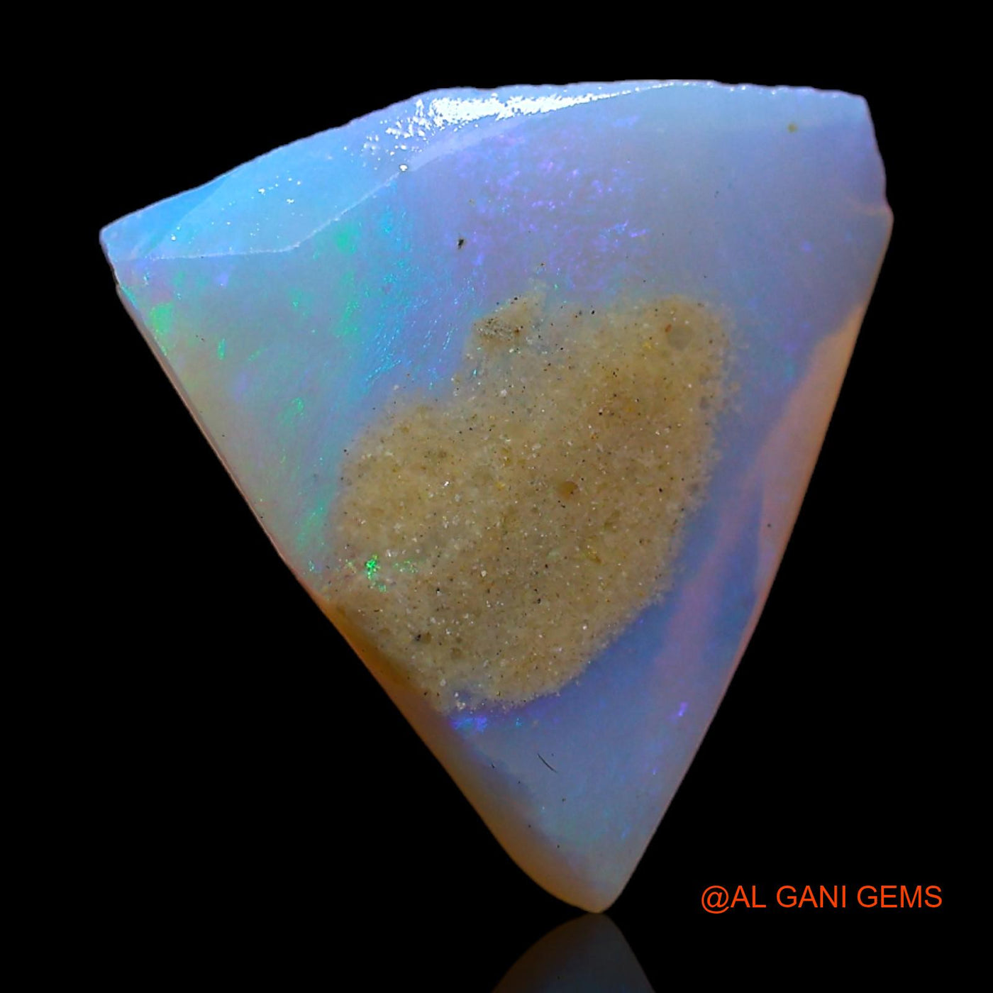 4.00 Cts Natural Australian Fire Opal Loose Gemstone Fancy Rough 13x11x4 mm RC-736