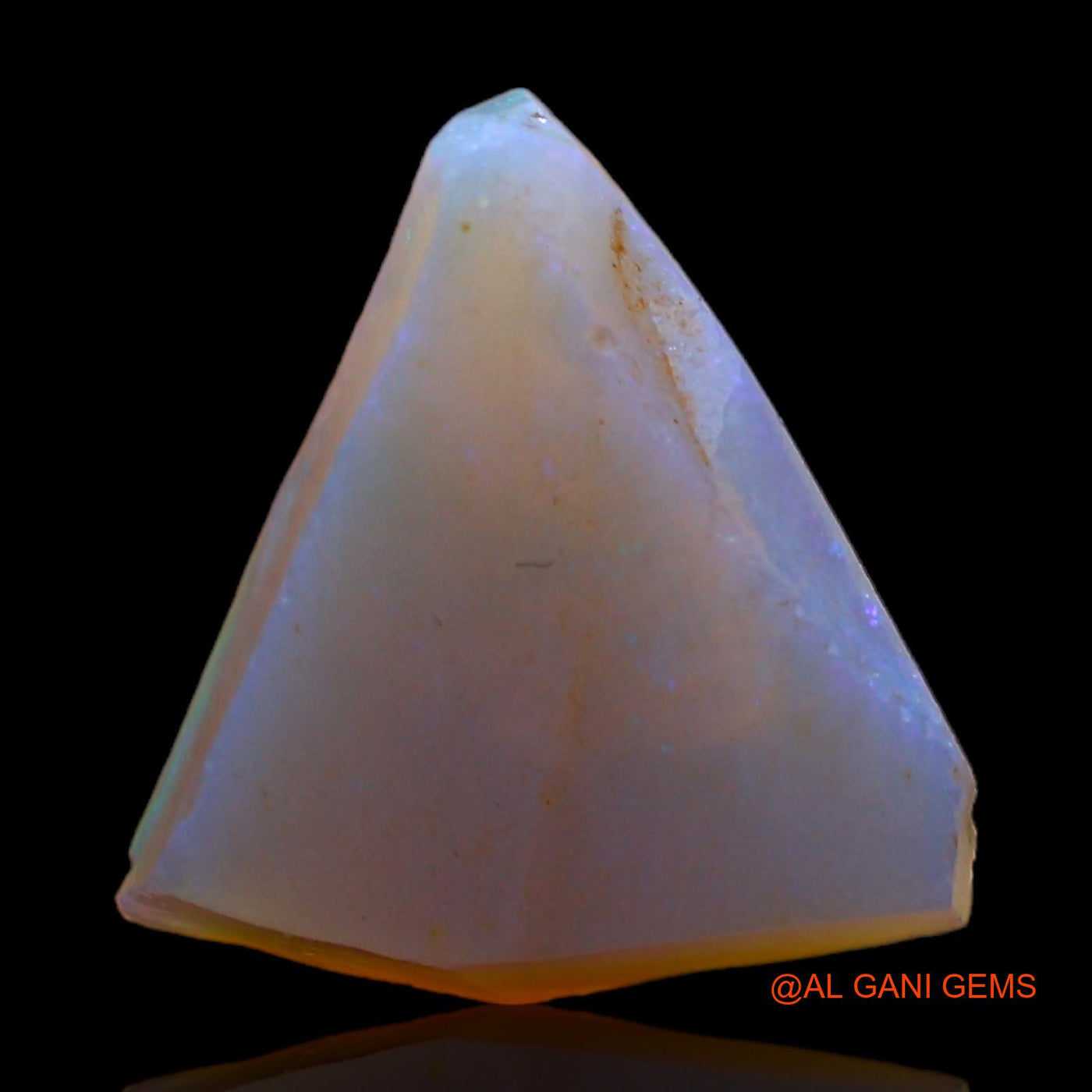 4.00 Cts Natural Australian Fire Opal Loose Gemstone Fancy Rough 13x11x4 mm RC-736