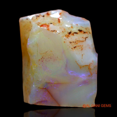 5.00 Cts Natural Australian Fire Opal Loose Gemstone Fancy Rough 13x10x5 mm RC-737
