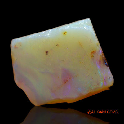 5.00 Cts Natural Australian Fire Opal Loose Gemstone Fancy Rough 13x10x5 mm RC-737