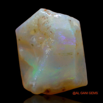 Natural Untreated Fire Opal Loose Gemstone Fancy Rough From Australia 3.00 Cts 14x11x3 mm RC-738