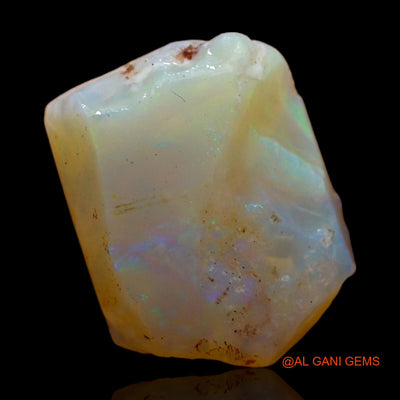 Natural Untreated Fire Opal Loose Gemstone Fancy Rough From Australia 3.00 Cts 14x11x3 mm RC-738