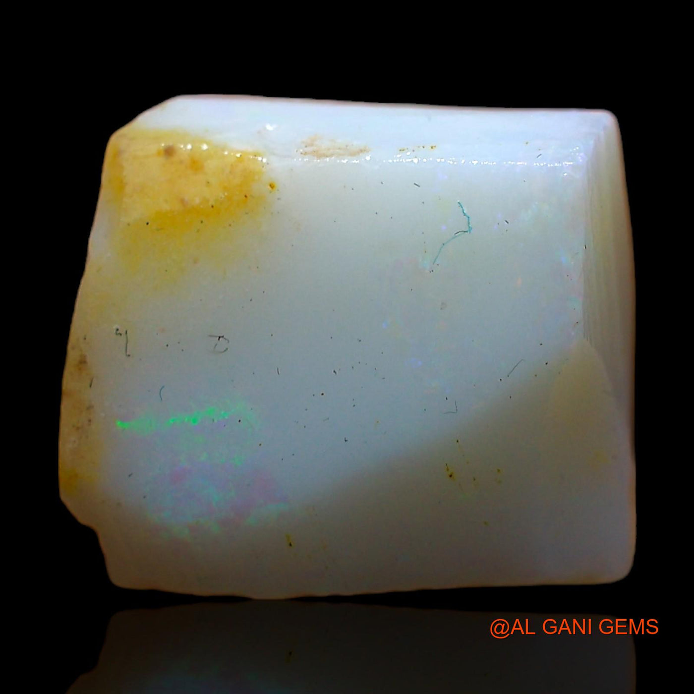 5.00 Cts Natural Australian Fire Opal Fancy Rough Loose Gemstone For Jewelry 12x10x5 mm RC-740