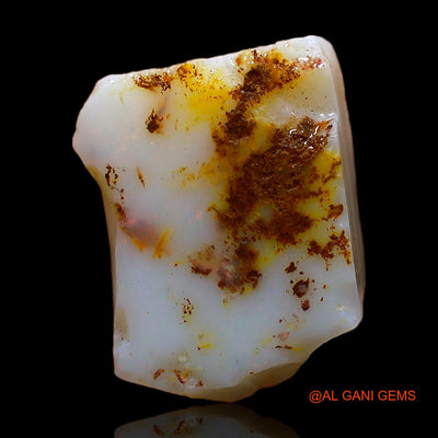 5.00 Cts Natural Australian Fire Opal Fancy Rough Loose Gemstone For Jewelry 13x10x5 mm RC-741