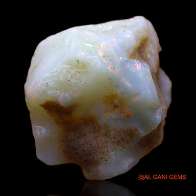 Natural Untreated Fire Opal Loose Gemstone Fancy Rough From Australia 5.00 Cts 13x11x6 mm RC-743