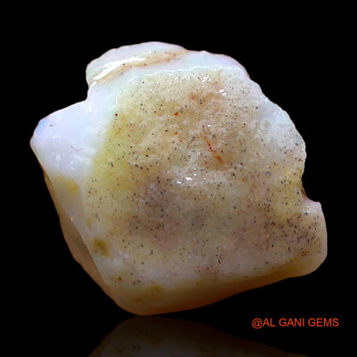 Natural Untreated Fire Opal Loose Gemstone Fancy Rough From Australia 5.00 Cts 13x11x6 mm RC-743