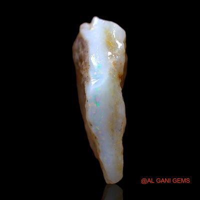 Natural Fire Opal Gemstone 4.00 Cts Loose Fancy Rough From Australia 16x11x5 mm RC-744