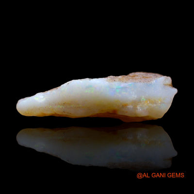 Natural Fire Opal Gemstone 4.00 Cts Loose Fancy Rough From Australia 16x11x5 mm RC-744