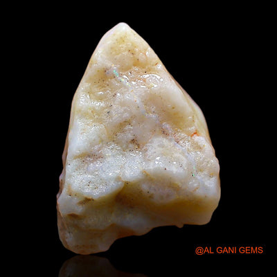 Natural Fire Opal Gemstone 4.00 Cts Loose Fancy Rough From Australia 16x11x5 mm RC-744