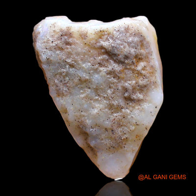 Natural Fire Opal Gemstone 4.00 Cts Loose Fancy Rough From Australia 16x11x5 mm RC-744