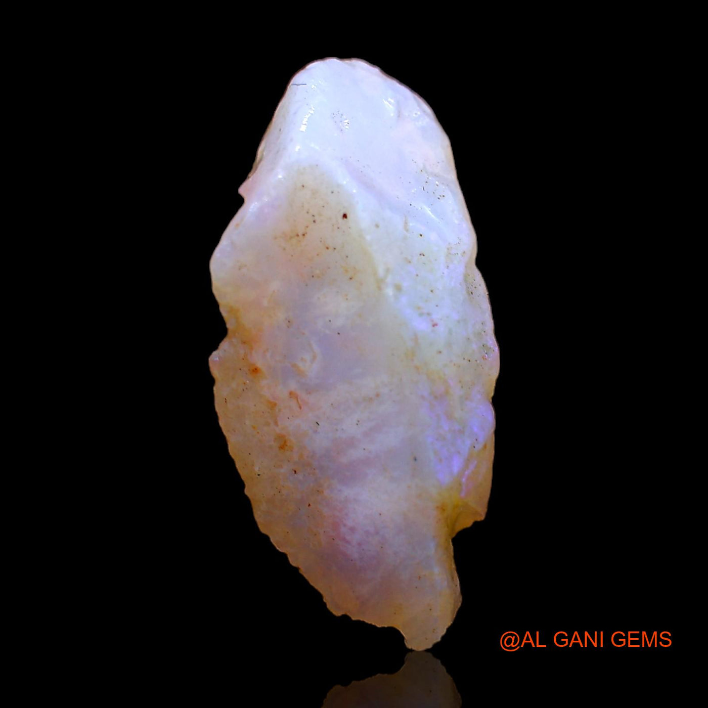 3.00 Cts Natural Australian Fire Opal Loose Gemstone Fancy Rough 18x8x6 mm RC-745