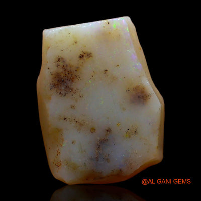 Natural Untreated Fire Opal Loose Gemstone Fancy Rough From Australia 4.00 Cts 13x10x4 mm RC-749