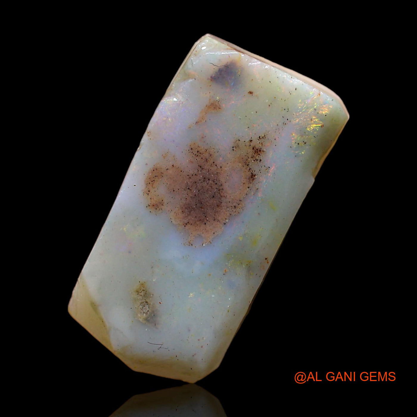 11.00 Cts Natural Australian Fire Opal Fancy Rough Loose Gemstone For Jewelry 20x10x6 mm RC-74