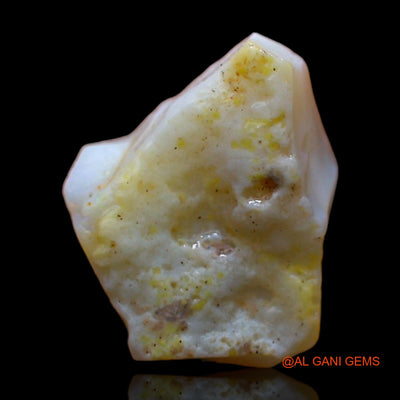 Natural Untreated Fire Opal Loose Gemstone Fancy Rough From Australia 4.00 Cts 13x11x4 mm RC-754