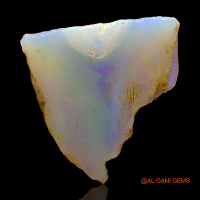 Natural Untreated Fire Opal Loose Gemstone Fancy Rough From Australia 2.00 Cts 13x12x3 mm RC-755