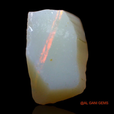 Natural Fire Opal Gemstone 5.00 Cts Loose Fancy Rough From Australia 14x10x6 mm RC-757