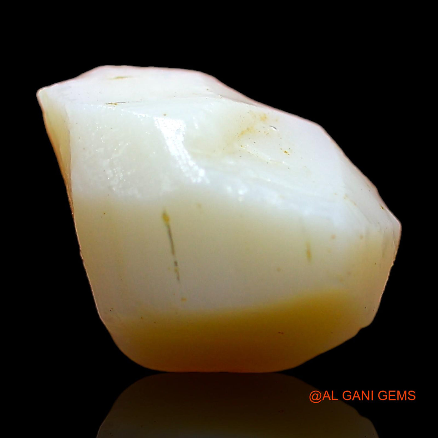 Natural Fire Opal Gemstone 5.00 Cts Loose Fancy Rough From Australia 14x10x6 mm RC-757
