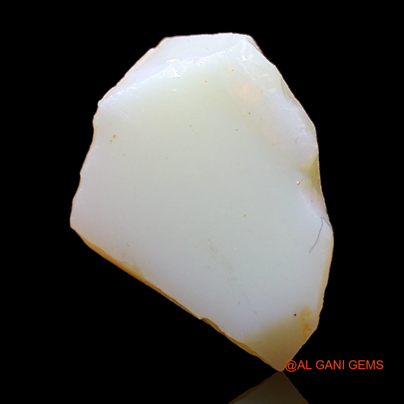 Natural Fire Opal Gemstone 5.00 Cts Loose Fancy Rough From Australia 14x10x6 mm RC-757