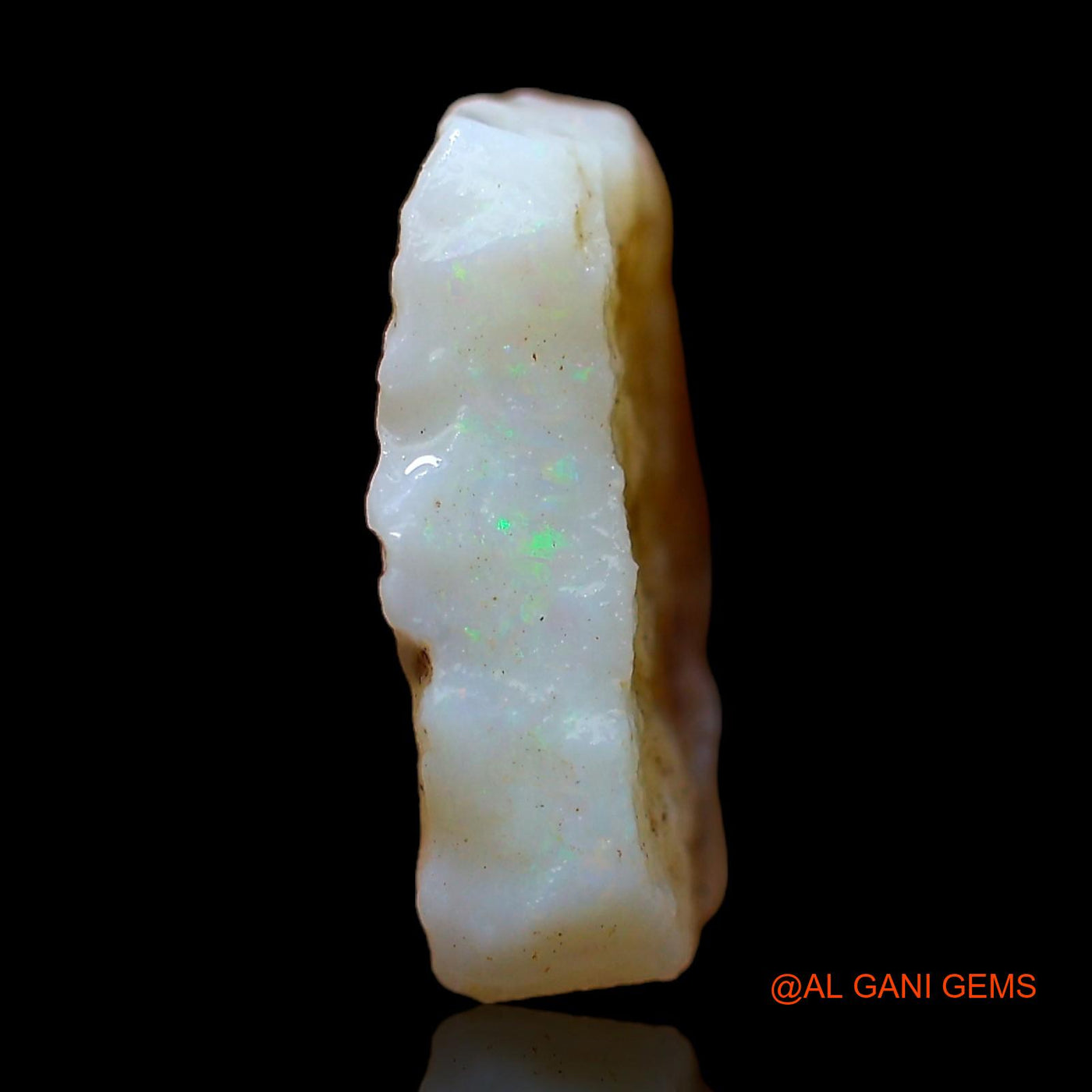 Natural Untreated Fire Opal Loose Gemstone Fancy Rough From Australia 3.00 Cts 13x10x3 mm RC-758