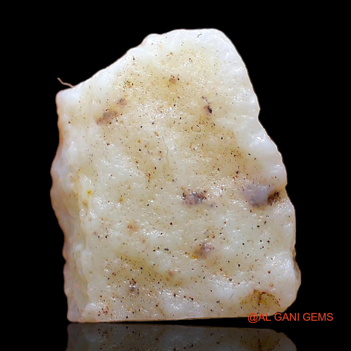 Natural Untreated Fire Opal Loose Gemstone Fancy Rough From Australia 3.00 Cts 13x10x3 mm RC-758