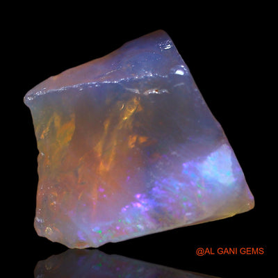 Natural Untreated Fire Opal Loose Gemstone Fancy Rough From Australia 3.00 Cts 13x11x5 mm RC-759