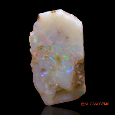 Natural Fire Opal Gemstone 5.00 Cts Loose Fancy Rough From Australia 20x12x3 mm RC-75