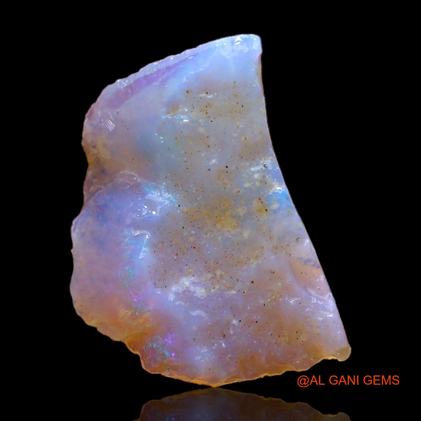 2.00 Cts Natural Australian Fire Opal Loose Gemstone Fancy Rough 13x10x4 mm RC-760