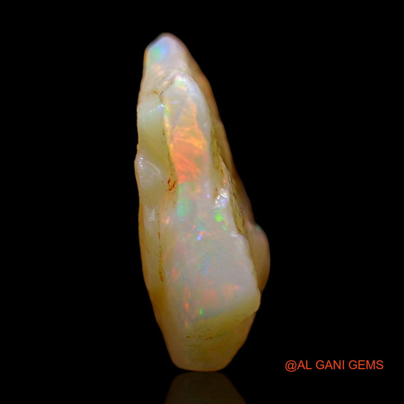 3.00 Cts Natural Australian Fire Opal Fancy Rough Loose Gemstone For Jewelry 13x11x5 mm RC-761
